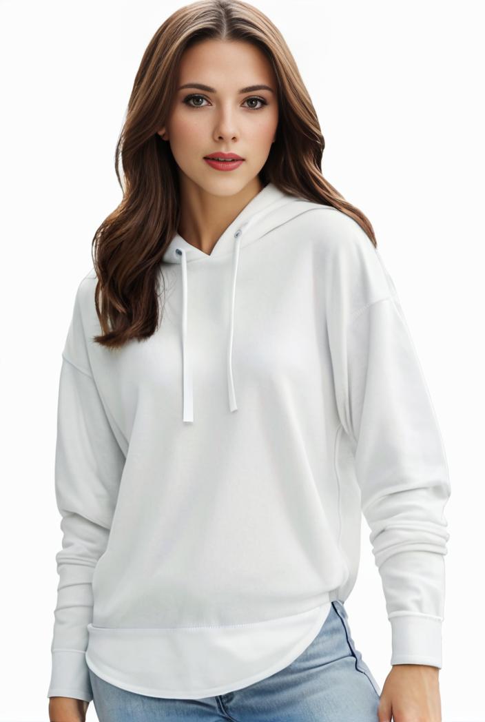 plus size casual sweatshirt women s plus solid cut out long sleeve slight stretch drawstring hoodie with pocket 135290
