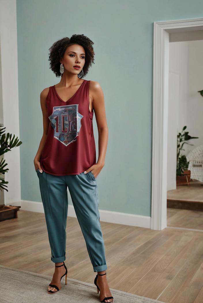 plus size solid contrast lace criss cross cami top women s plus slight stretch casual top 139587
