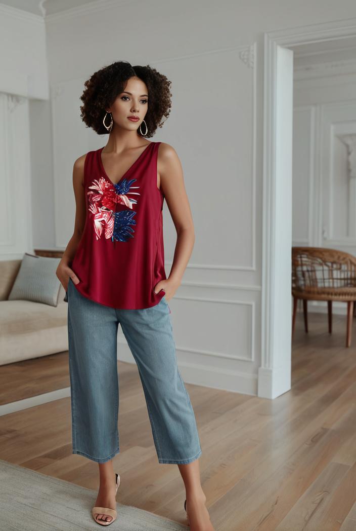 plus size solid contrast lace criss cross cami top women s plus slight stretch casual top 139586