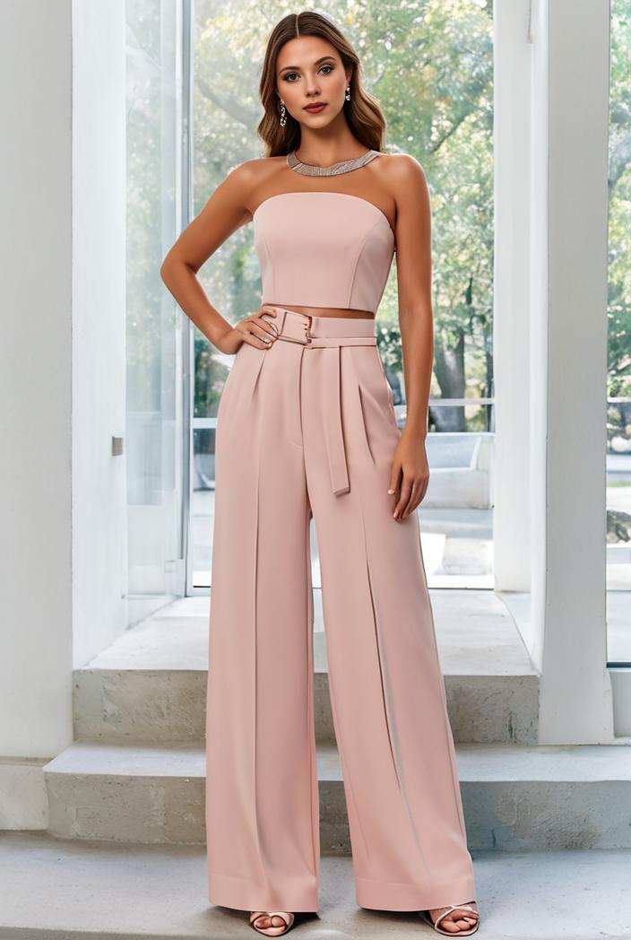 flowy chiffon one shoulder with three straps bridesmaid dress 122104