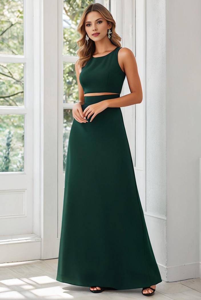 flowy chiffon one shoulder with three straps bridesmaid dress 122113