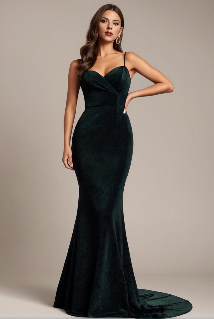 glitter spaghetti strap u veck open back bodycon stretchy evening dress 122374
