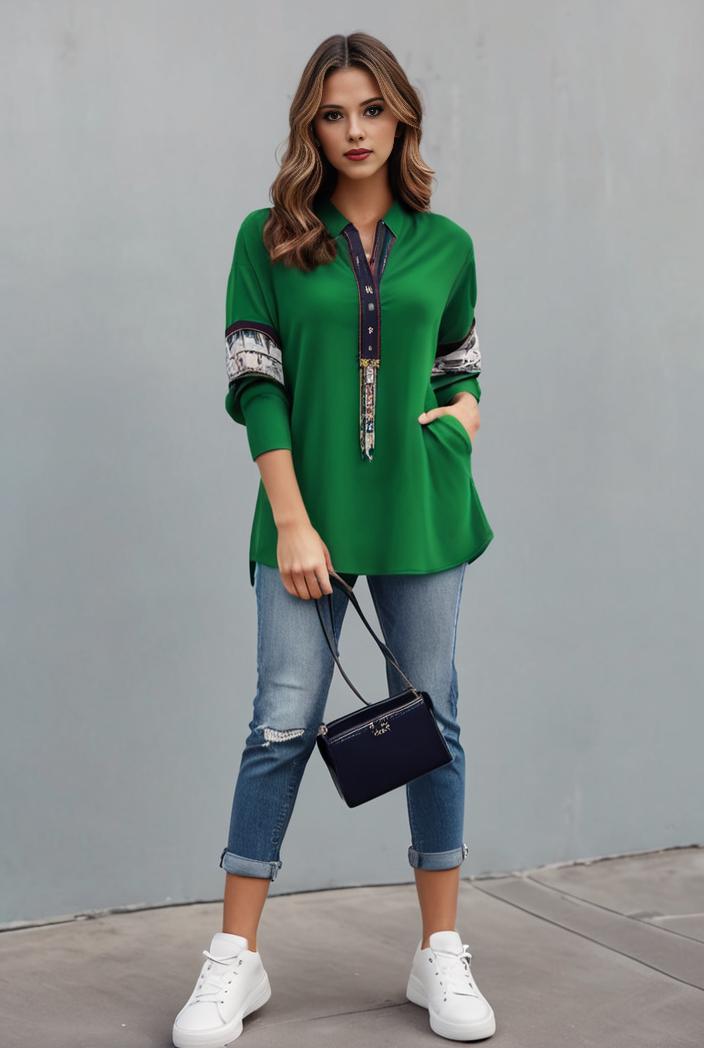 office work lapel stylish button front blazer 126106