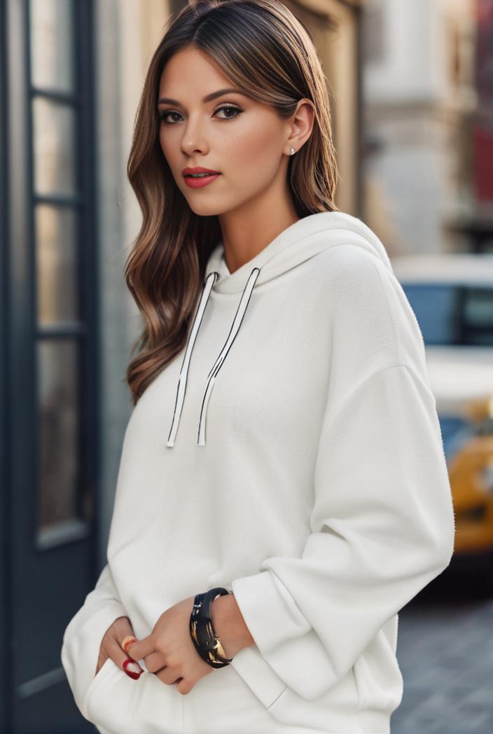 plus size casual sweatshirt women s plus solid cut out long sleeve slight stretch drawstring hoodie with pocket 128842