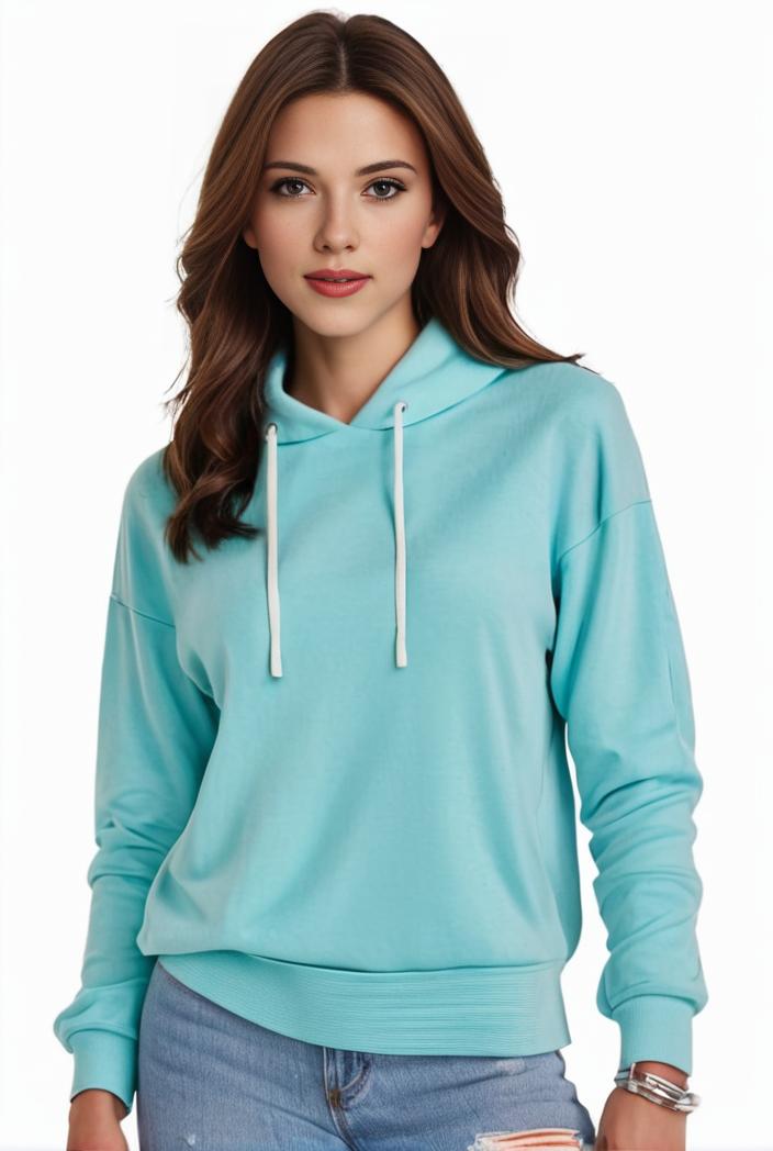 plus size casual sweatshirt women s plus solid cut out long sleeve slight stretch drawstring hoodie with pocket 128848