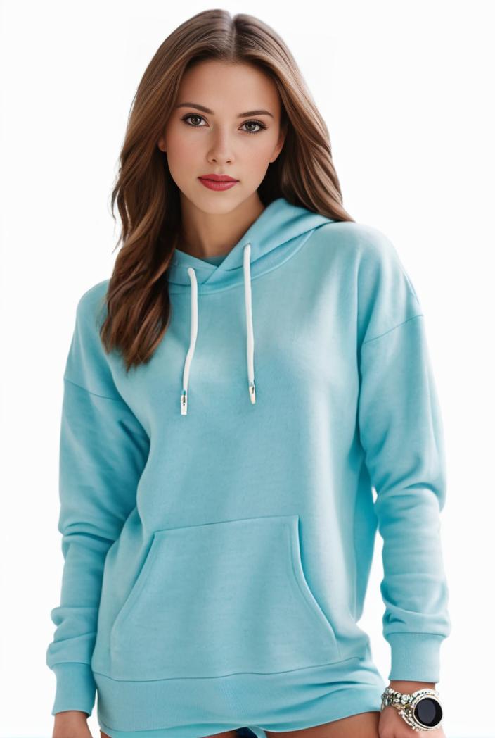 plus size casual sweatshirt women s plus solid cut out long sleeve slight stretch drawstring hoodie with pocket 128855