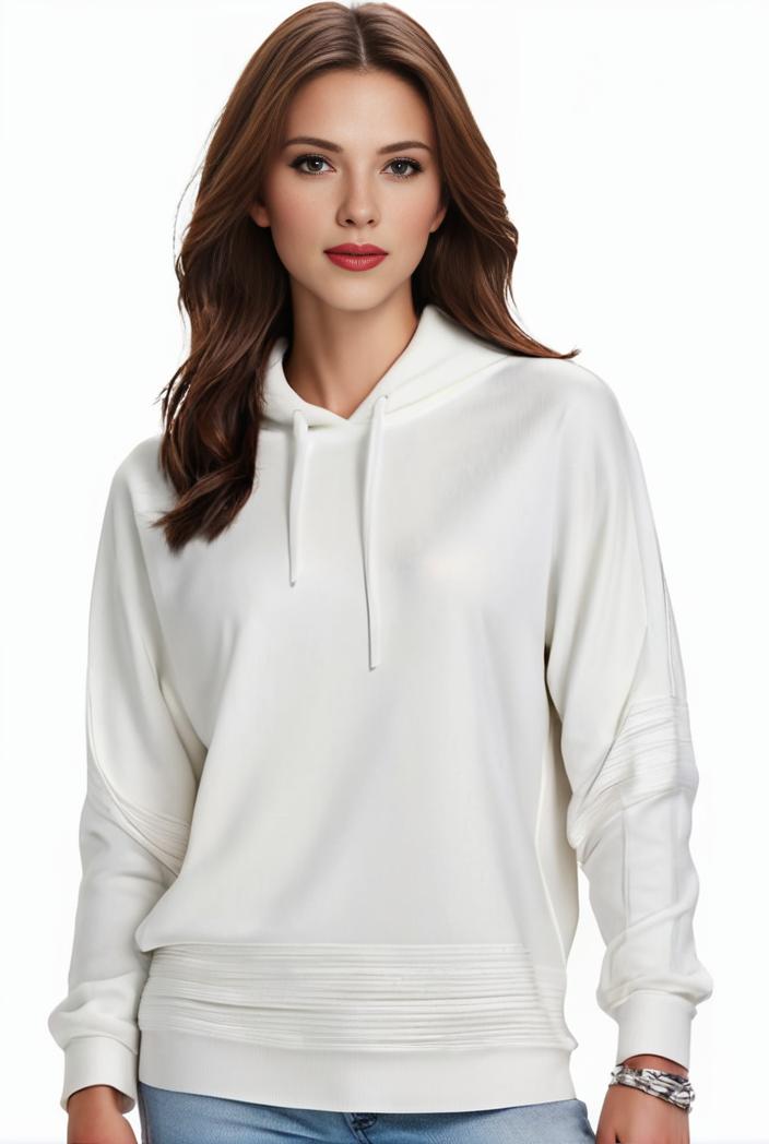 plus size casual sweatshirt women s plus solid cut out long sleeve slight stretch drawstring hoodie with pocket 128865