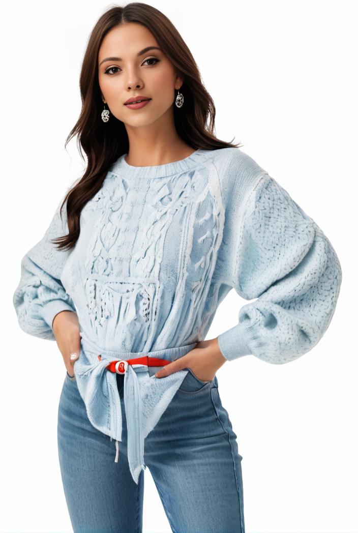 plus size casual sweatshirt women s plus solid waffle pattern long sleeve round neck sweatshirt 128910