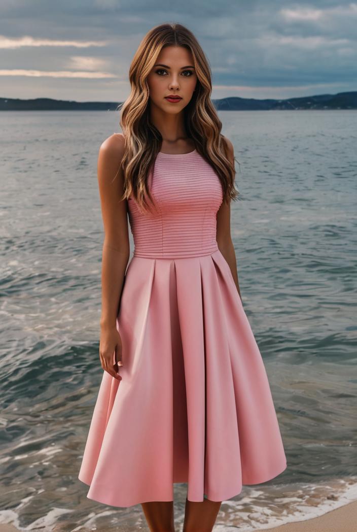 short lace halter neck backless chiffon homecoming dress 138492