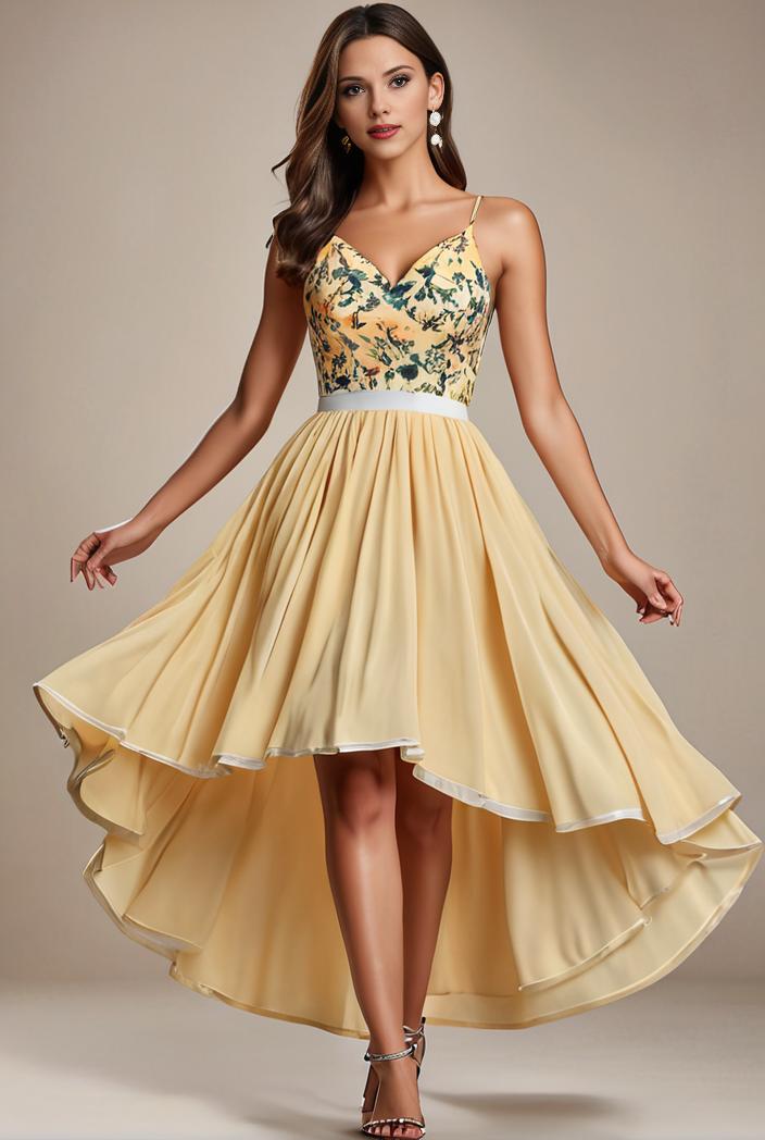 sleeveless v back tulle high low sequin appliques evening dresses 139942