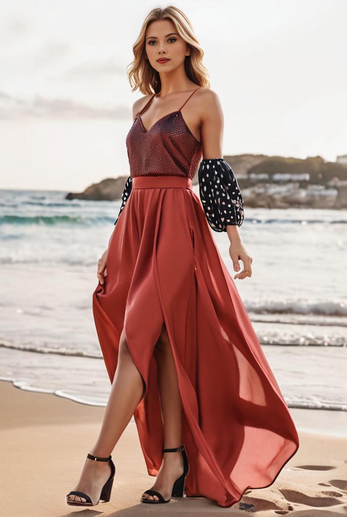 sleeveless v back tulle high low sequin appliques evening dresses 139971