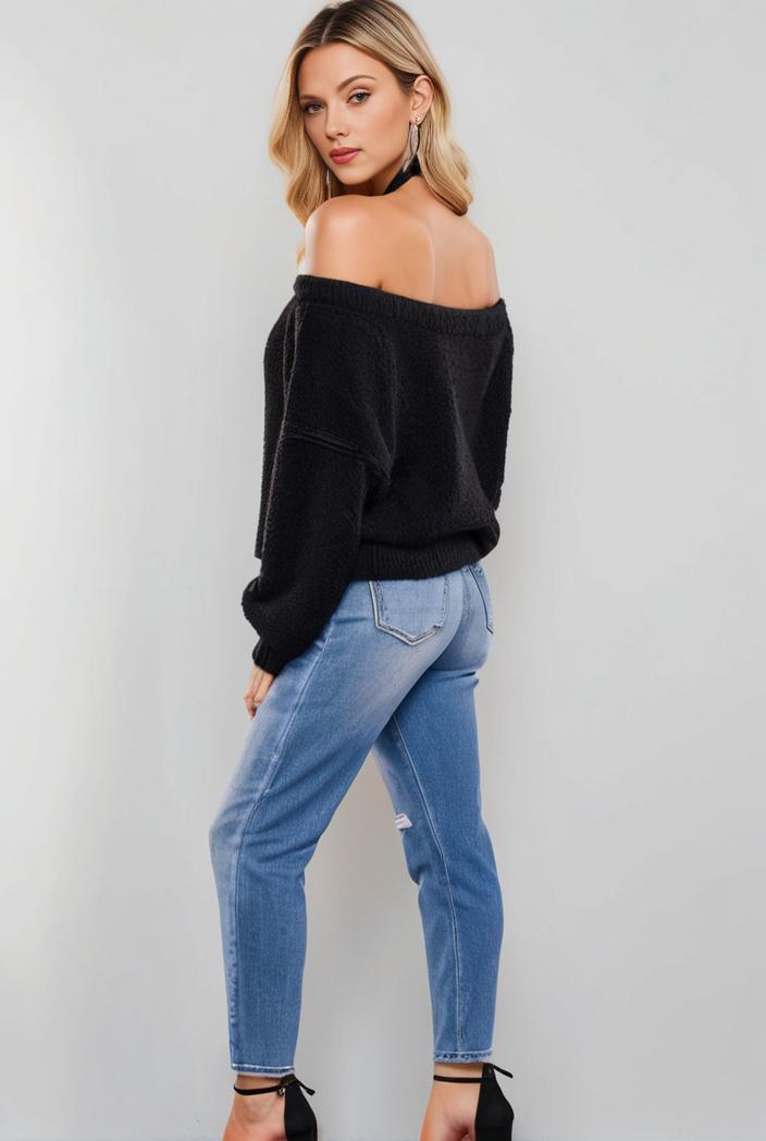 curvy high waist ripped raw hem cropped skinny denim jeans 113889