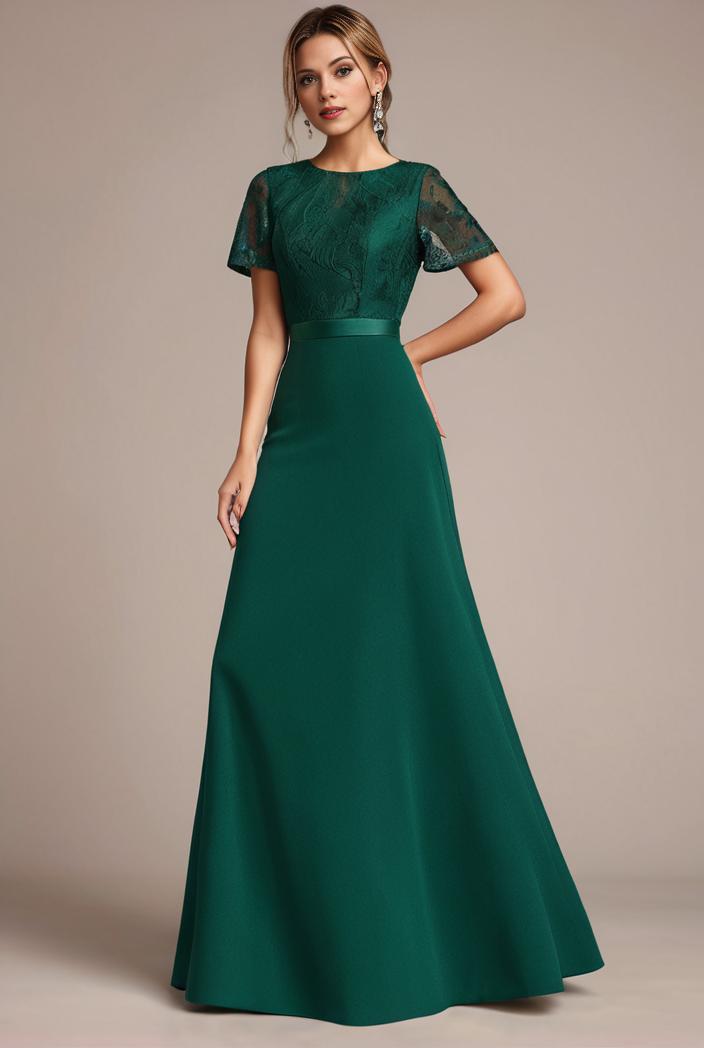 glitter high low front side slit ruffled v neck evening dress 122749