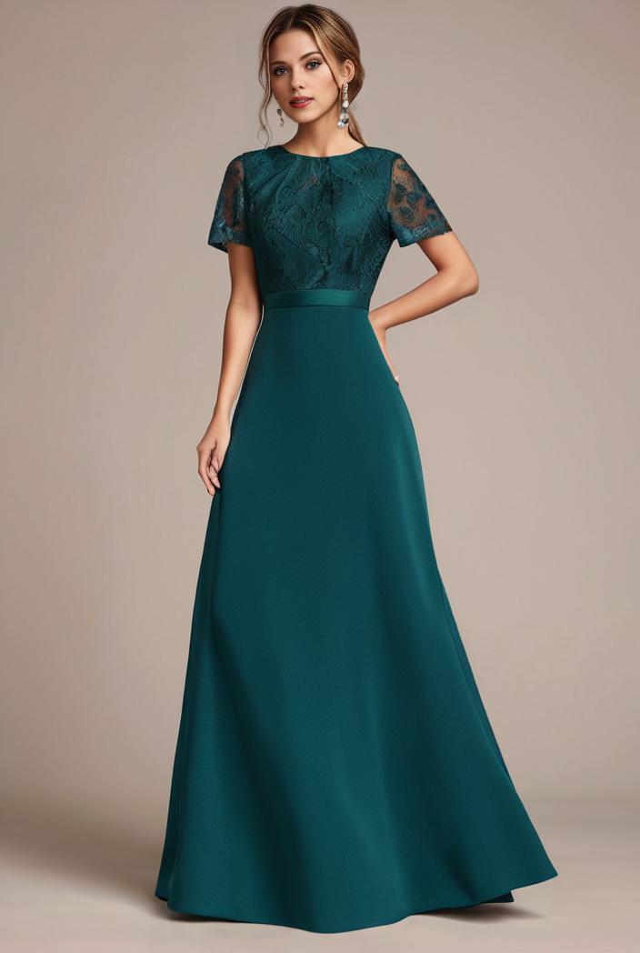 glitter high low front side slit ruffled v neck evening dress 122790