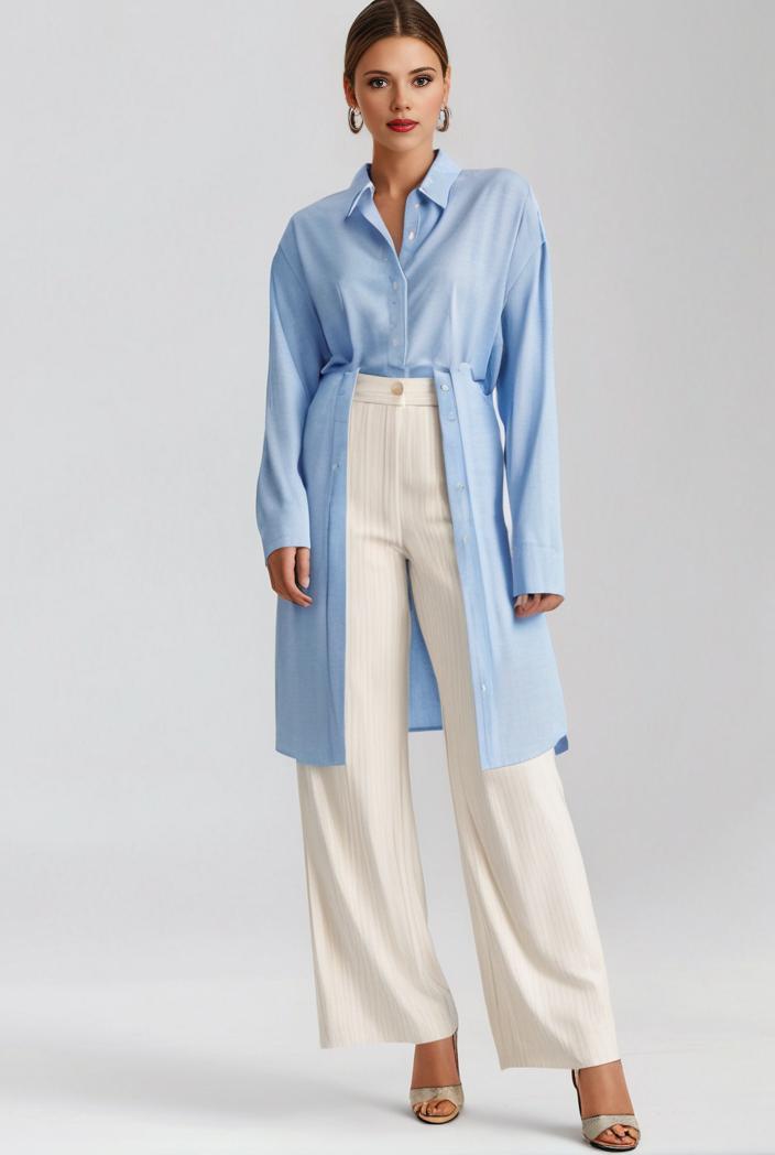 pleated high waist commuting temperament maxi dress 126863