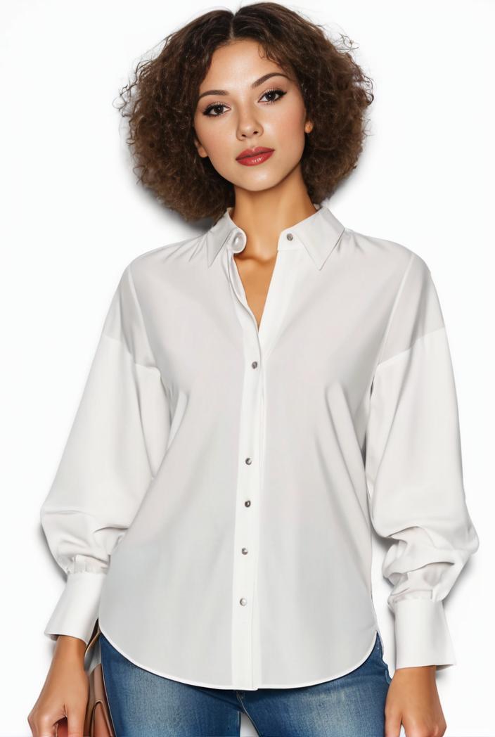 plus size casual blouse women s plus solid button up lantern sleeve turn down collar nipped waist blouse 128926