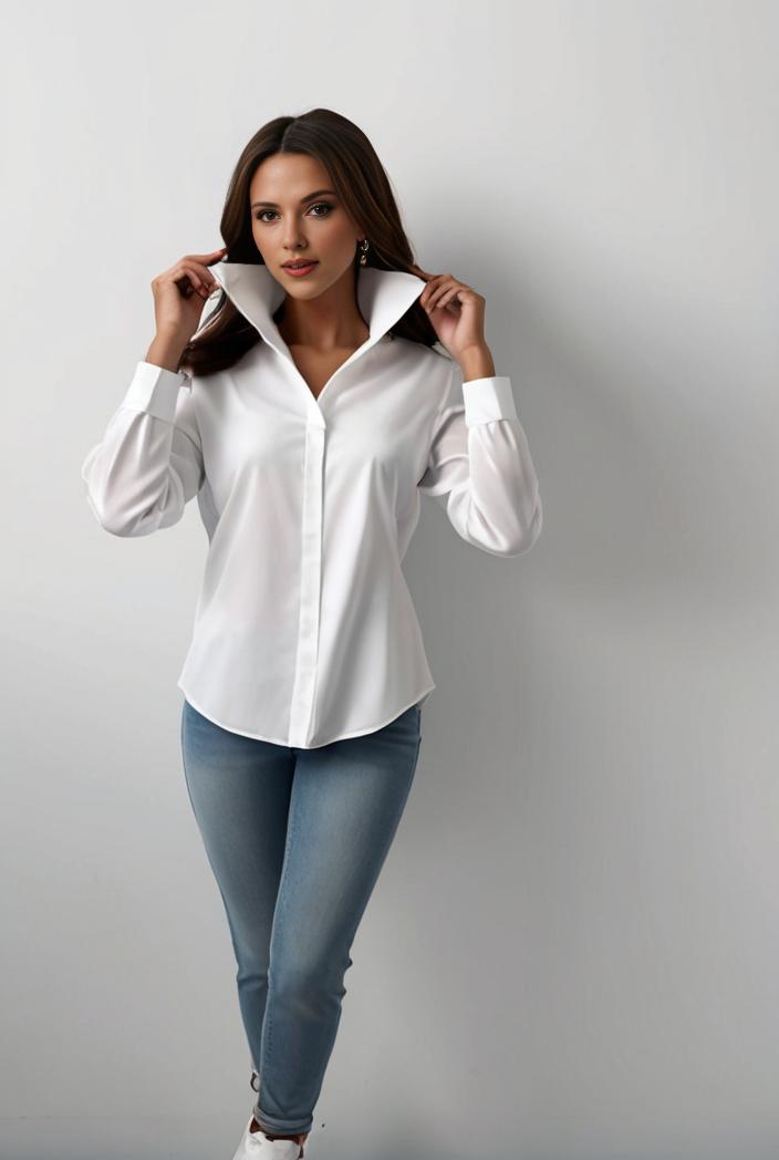 plus size casual blouse women s plus solid button up lantern sleeve turn down collar nipped waist blouse 128938