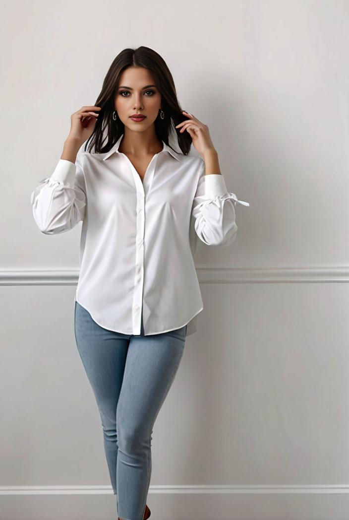plus size casual blouse women s plus solid button up lantern sleeve turn down collar nipped waist blouse 128937