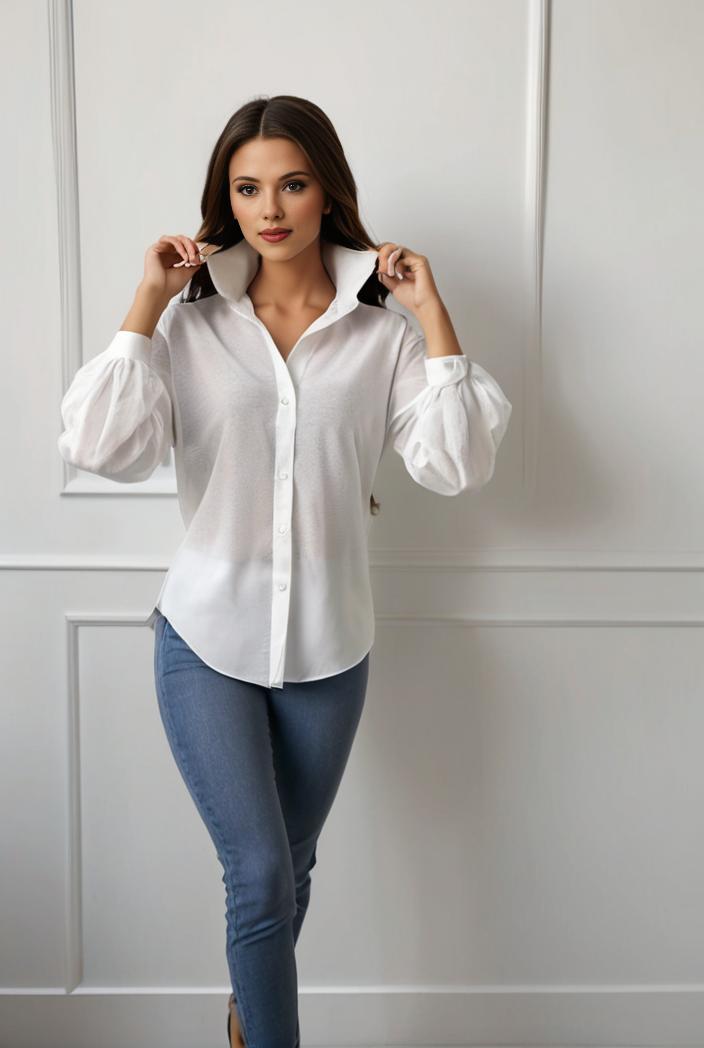 plus size casual blouse women s plus solid button up lantern sleeve turn down collar nipped waist blouse 128940