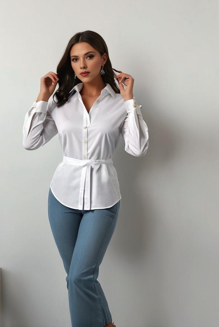plus size casual blouse women s plus solid button up lantern sleeve turn down collar nipped waist blouse 128941