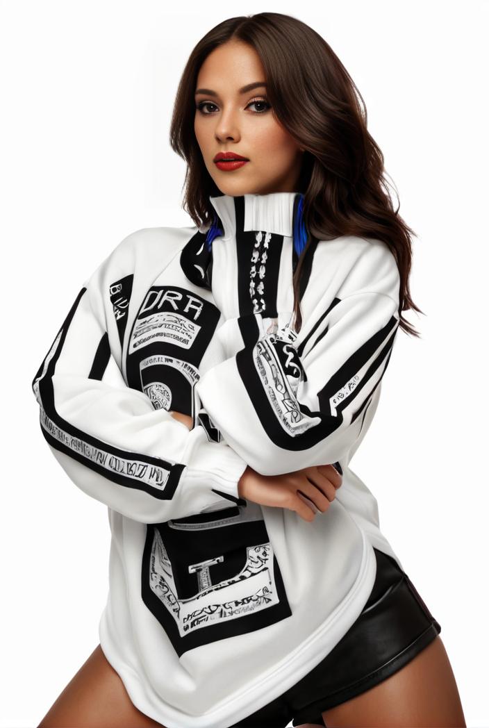 plus size casual sweatshirt women s plus graphic letter print long sleeve round neck slight stretch sweatshirt 129312