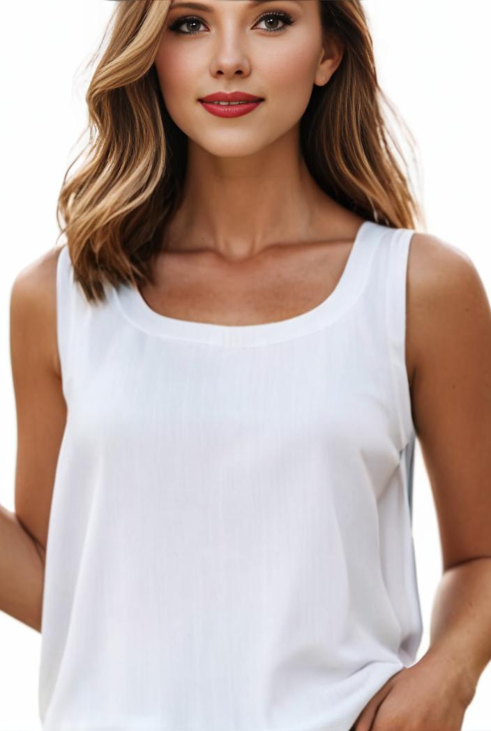 plus size casual tank top women s plus solid square neck slight stretch pleated tank top 129687