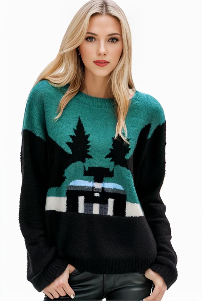 plus size halloween casual sweatshirt women s plus witch hat pumpkin print long sleeve round neck pullover top 131550