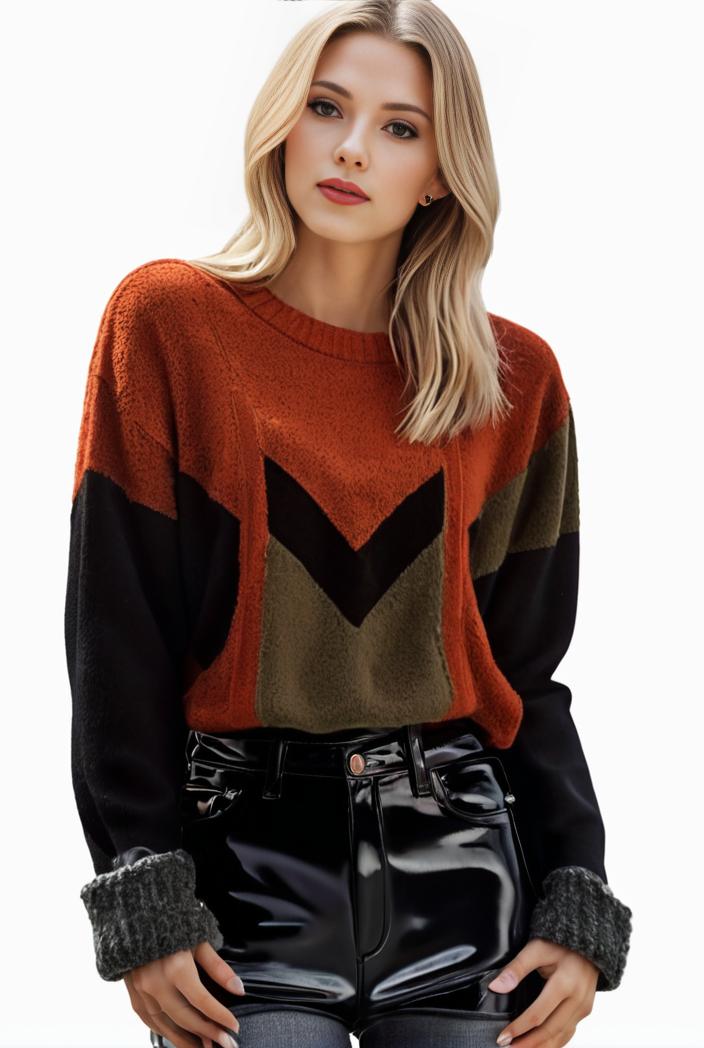 plus size halloween casual sweatshirt women s plus witch hat pumpkin print long sleeve round neck pullover top 131572