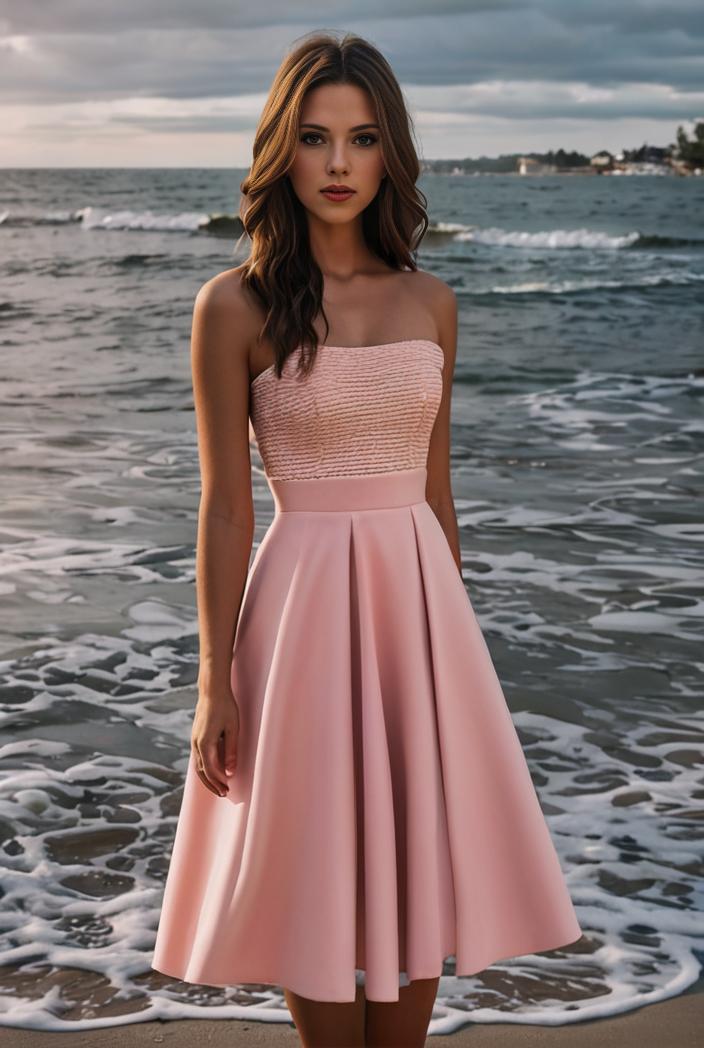 short lace halter neck backless chiffon homecoming dress 139018