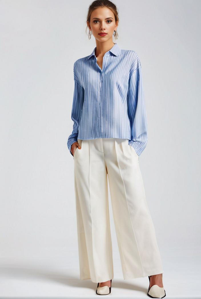 pleated high waist commuting temperament maxi dress 120741