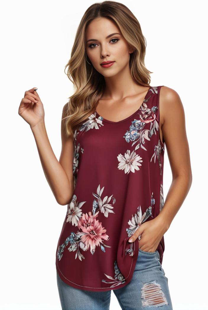 plus size boho tank top women s plus paisley print square neck medium stretch ruched tank top 122771