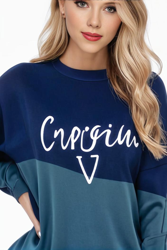 plus size casual sweatshirt women s plus ombre letter heart print raglan sleeve round neck slight stretch pullover sweatshirt 123209
