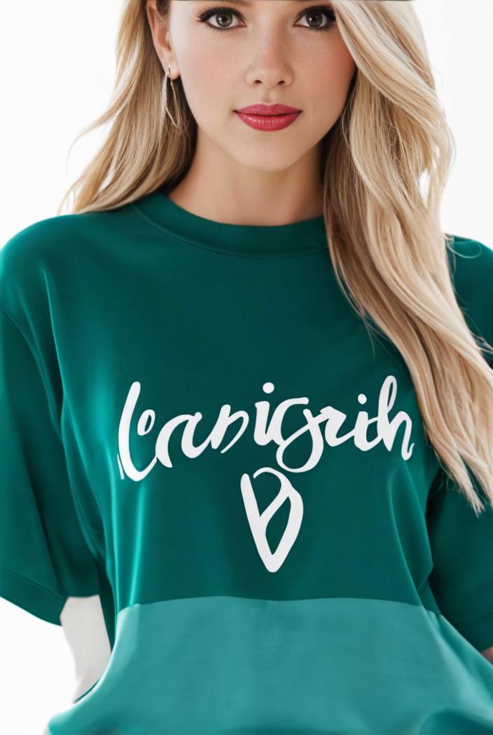 plus size casual sweatshirt women s plus ombre letter heart print raglan sleeve round neck slight stretch pullover sweatshirt 123221