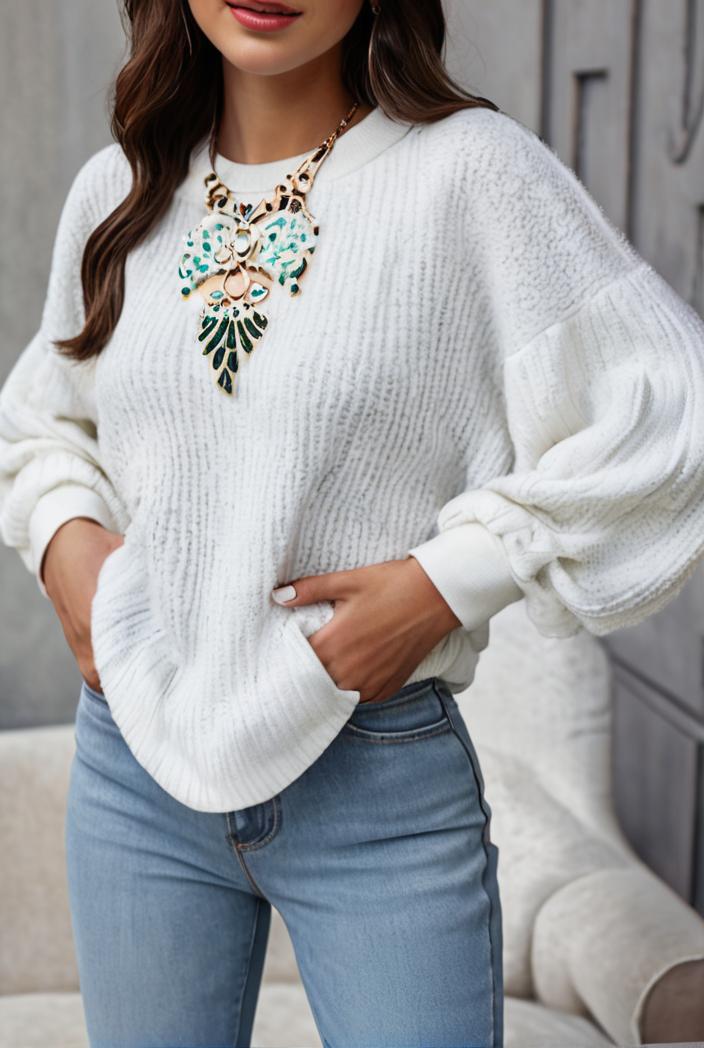 plus size casual sweatshirt women s plus solid waffle pattern long sleeve round neck sweatshirt 123297
