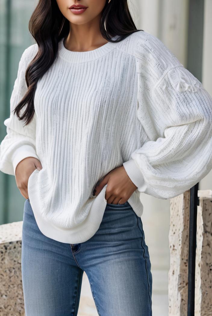 plus size casual sweatshirt women s plus solid waffle pattern long sleeve round neck sweatshirt 123299