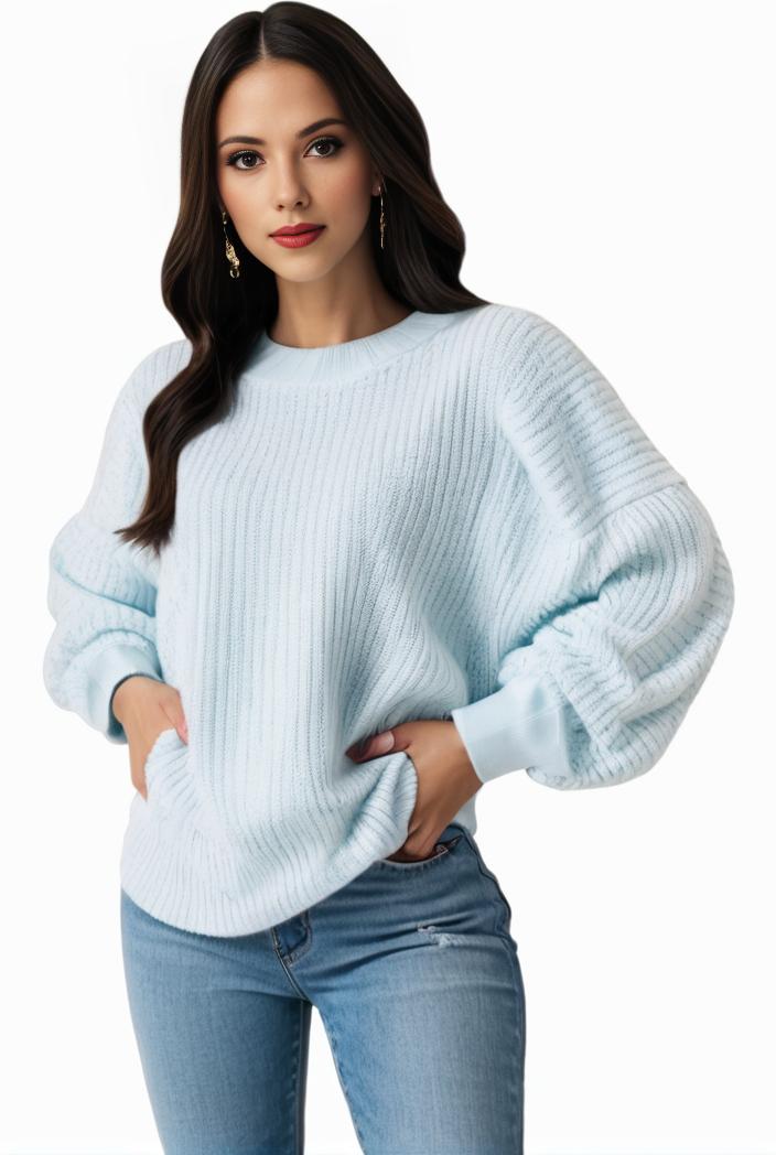 plus size casual sweatshirt women s plus solid waffle pattern long sleeve round neck sweatshirt 123308