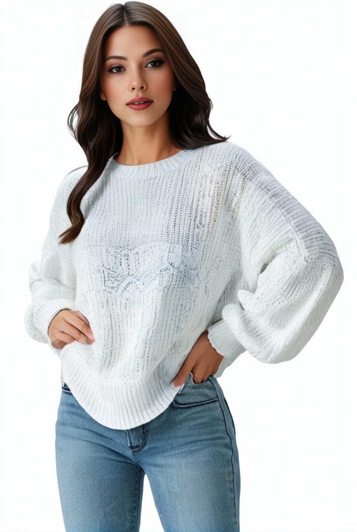 plus size casual sweatshirt women s plus solid waffle pattern long sleeve round neck sweatshirt 123307