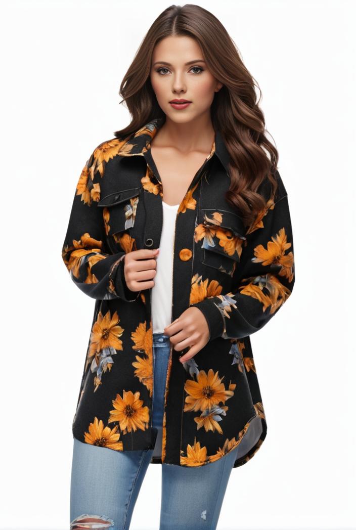plus size halloween coat women s pus allover cat pumpkin print long sleeve open front medium stretch cardigan overcoat 125454