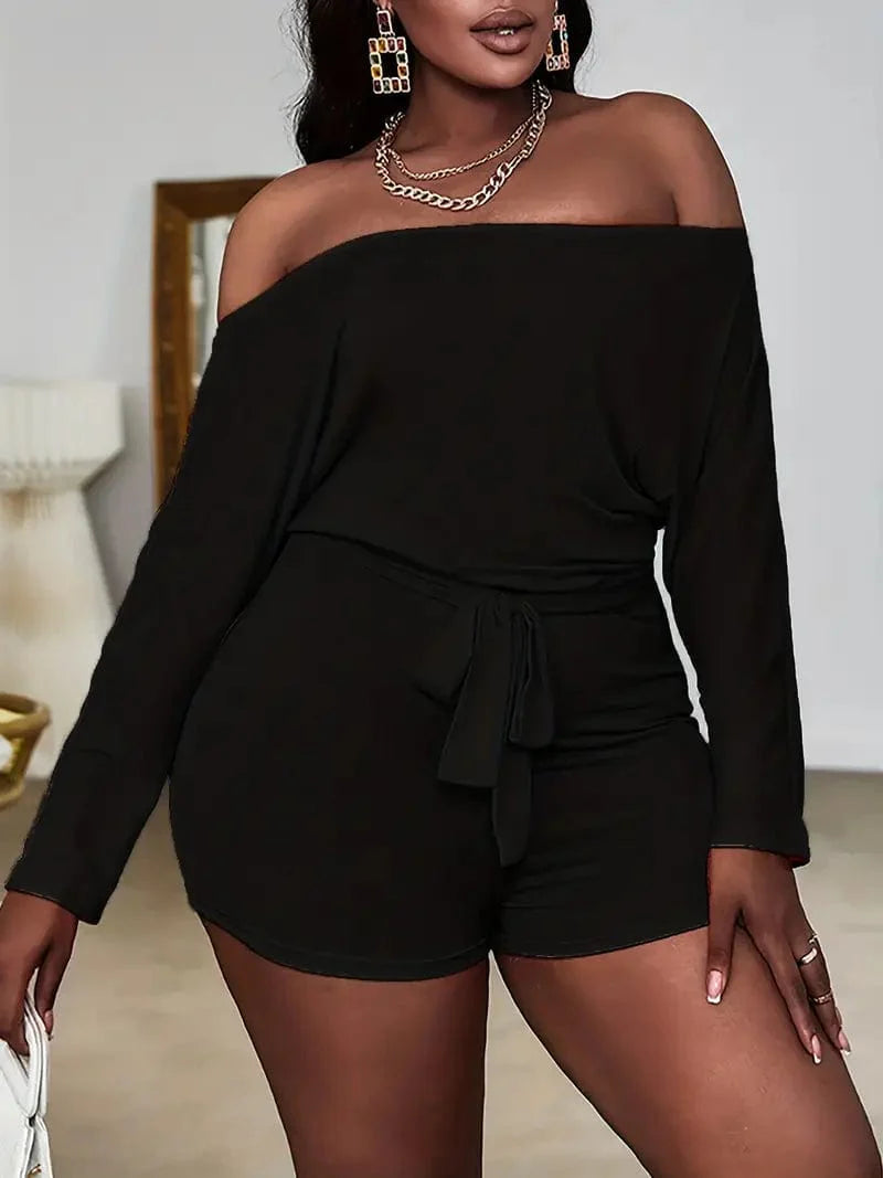 Stylish Off Shoulder Summer Jumpsuit for Women