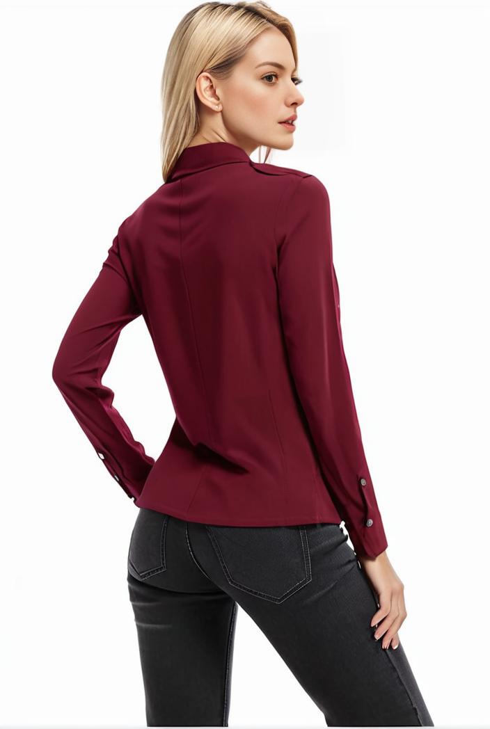 3 sets of turtleneck tees comfy long sleeve shirt perfect for spring autumn women s apparel 106090