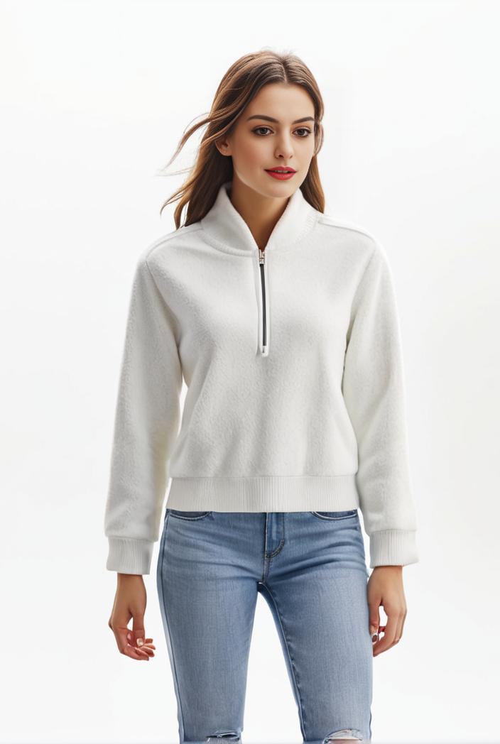 lapel denim coat with long sleeves and buttoned flap pockets stylish women s jacket 123495