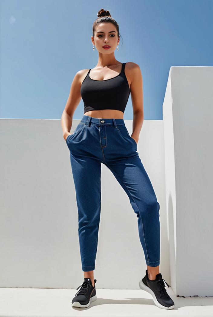 random print high waist stretchy casual leggings pants 126801