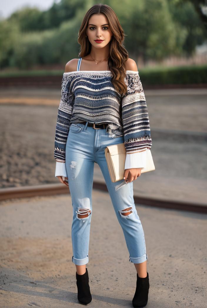 ripped light blue skinny jeans with frayed distressed legs 127629