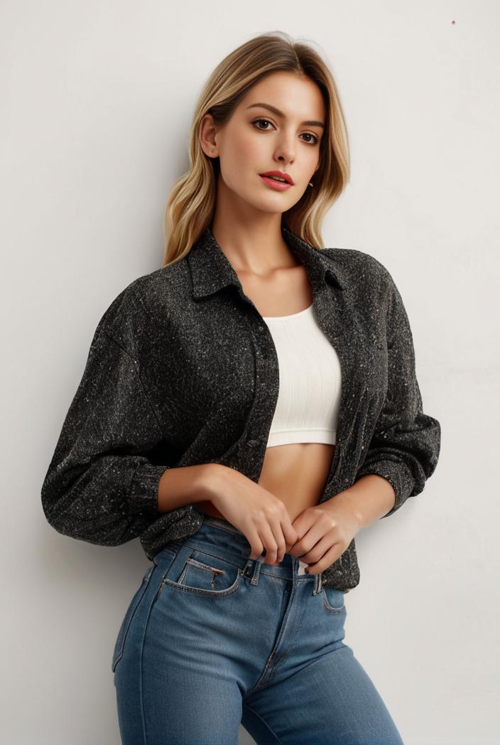 sequin bomber jacket with zipper closure and long sleeves stylish women s outerwear 128763