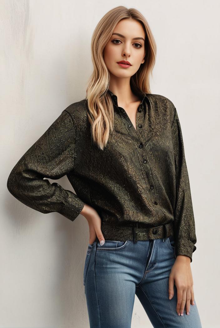 sequin bomber jacket with zipper closure and long sleeves stylish women s outerwear 128779