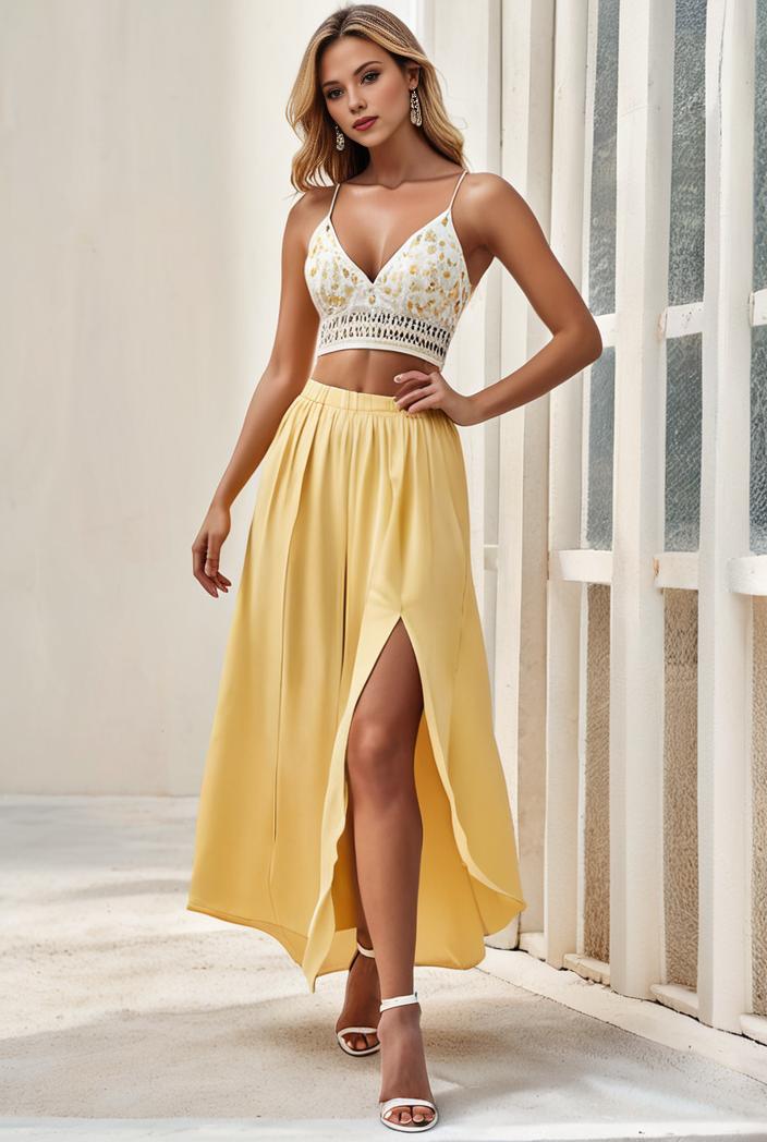 sleeveless v back tulle high low sequin appliques evening dresses 100980