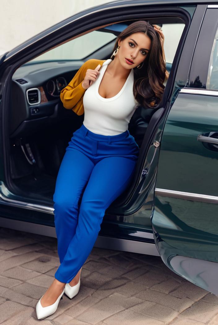 casual skinny jeans with ripped holes and slant pockets 144694