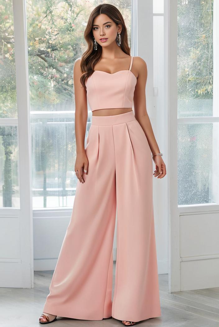 flowy chiffon one shoulder with three straps bridesmaid dress 101911