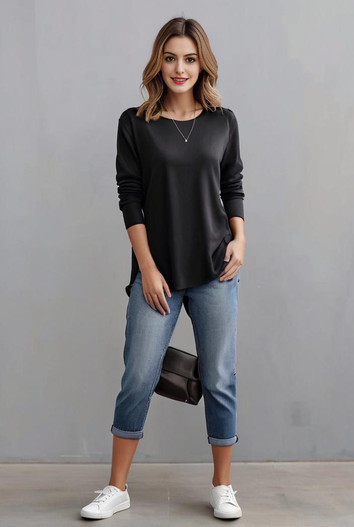 lapel neck blazer with button front stylish long sleeve jacket for office work women s apparel 108375