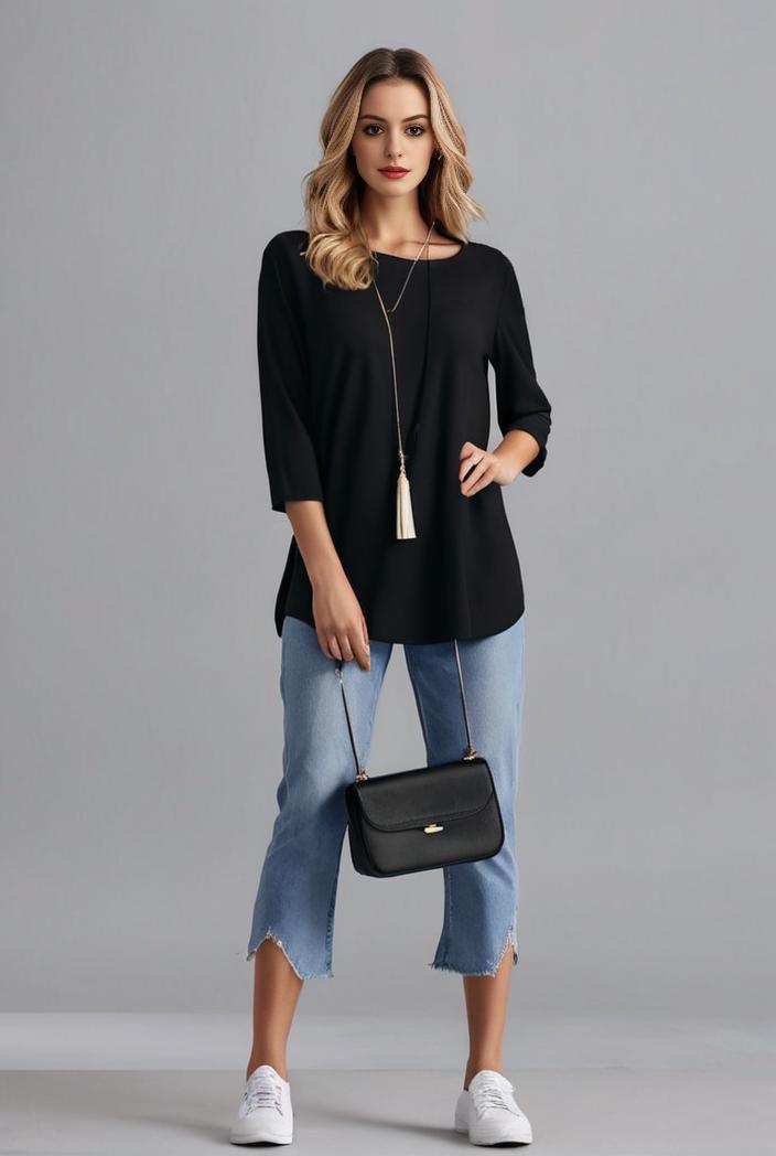 lapel neck blazer with button front stylish long sleeve jacket for office work women s apparel 108372